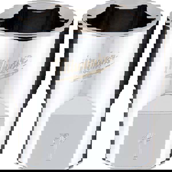 Four Flat Hand Socket: 3/8 Drive, 1